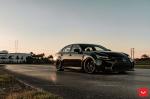 Lexus GS F Gloss Black on Vossen Wheels (HF-3) 2019 года